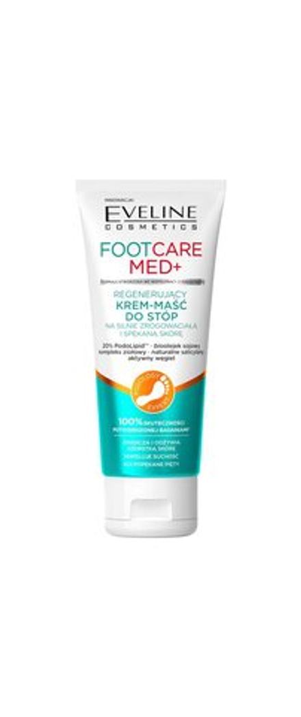 Eveline Cosmetics Foot Care Med - смягчающий крем для ног для огрубевшей кожи /   100  ml  / GTIN 5903416026464