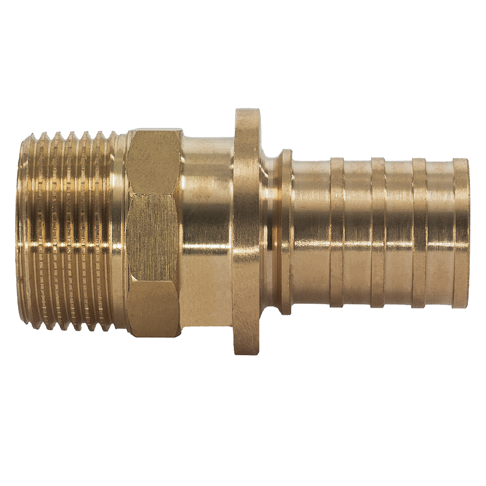 Муфта O 25x3.5 - 3/4" нар. аксиальная Millennium (материал латунь CW617N)