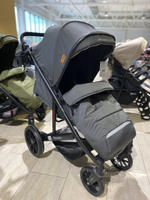 Коляска детская прогулочная Bonnie black дымчато-серый