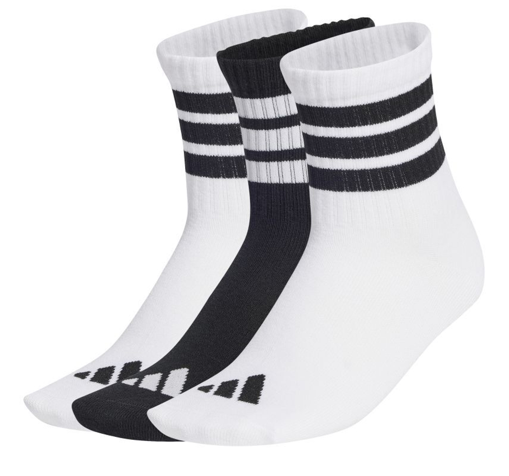 Теннисные носки Adidas Kids Crew Ribbed 3P - Multikolor