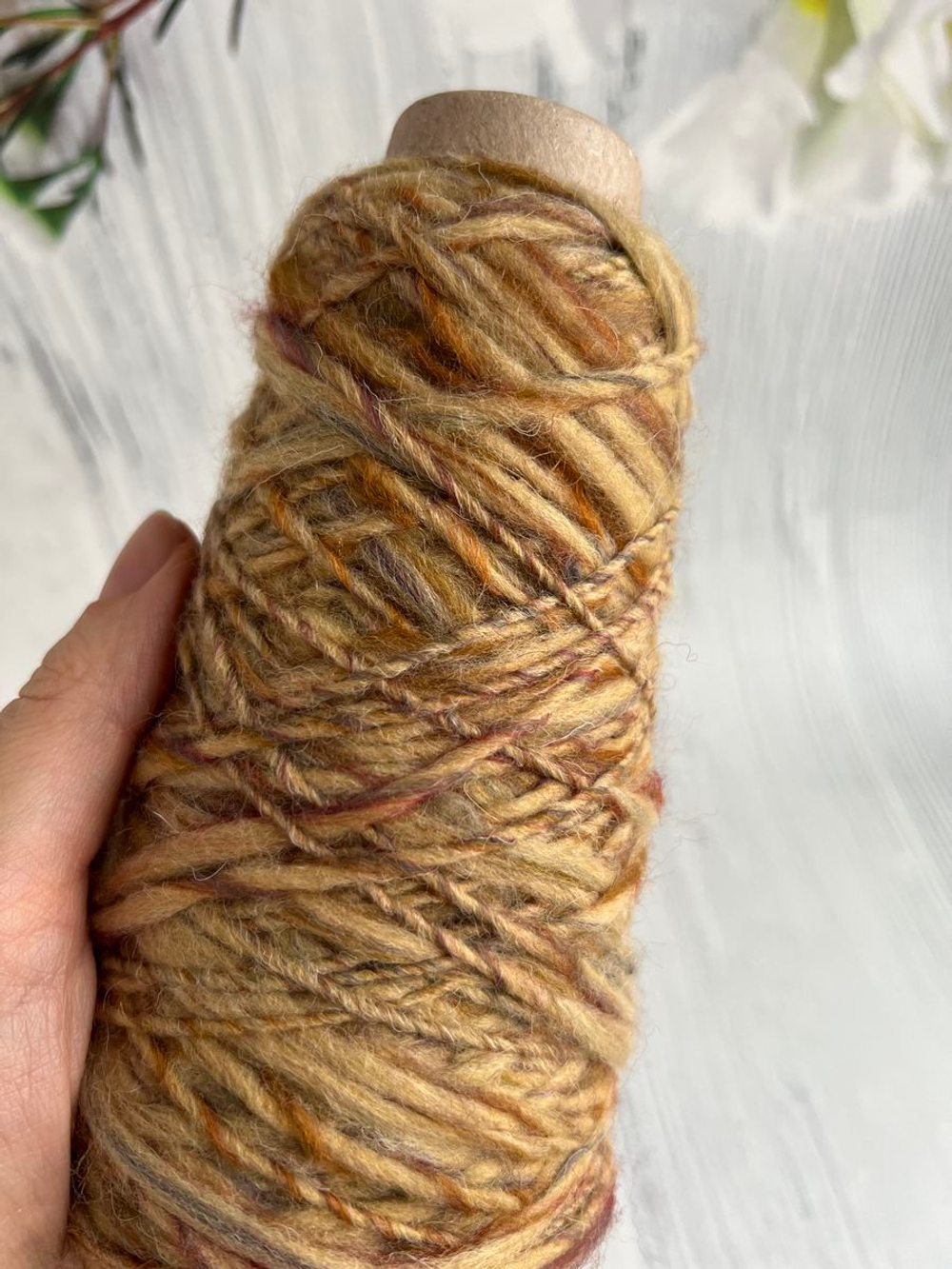 Трикотажная пряжа для вязания MORELINO толстая шишибрики