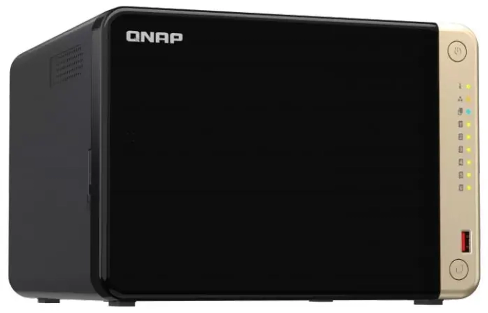 Сетевой RAID-накопитель QNAP  TS-664-8G
