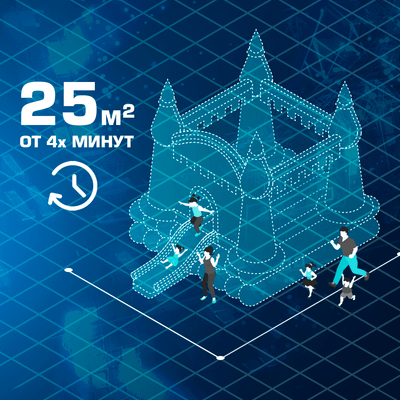 Насос/компрессор/нагнетатель для надувных батутов и конструкций, JSB J-6E/FJ2-38C AeroDrive 1100 W