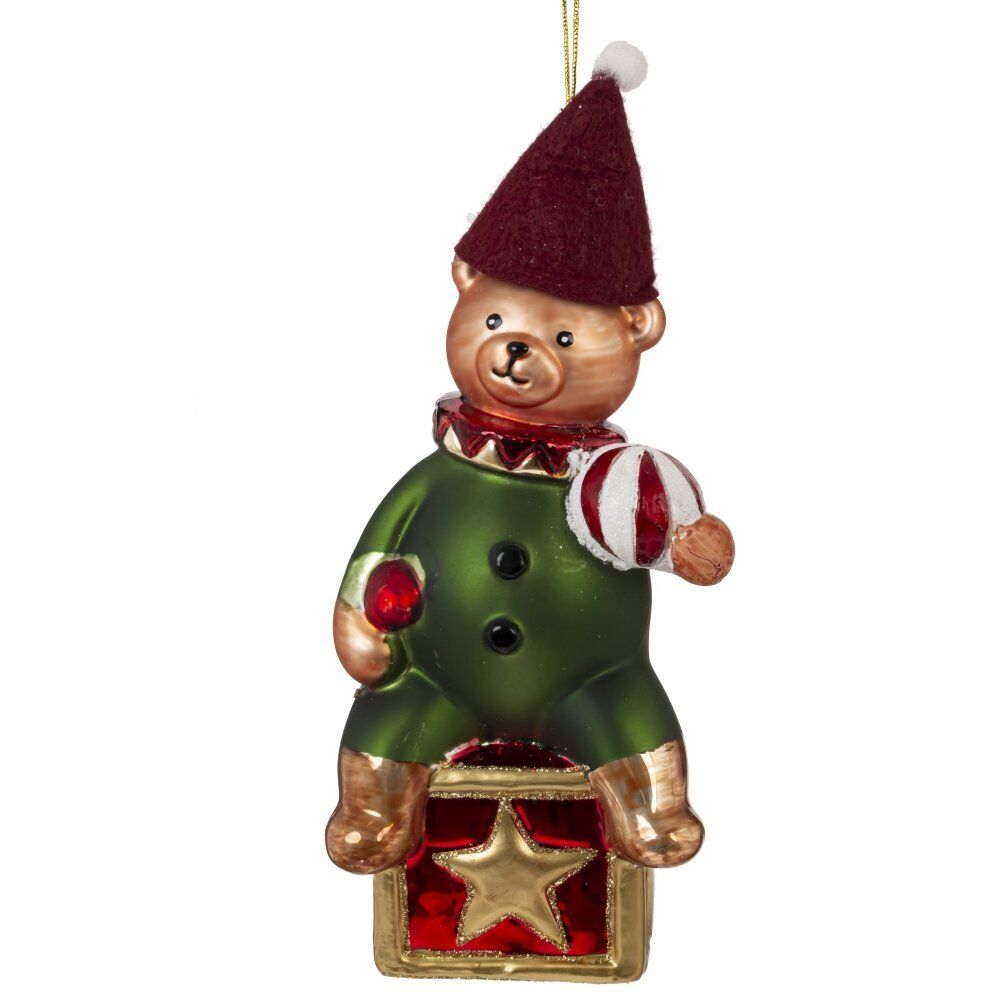 GAEM Украшение новогоднее "Медвежонок", L8 W6 H18,5 см