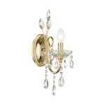4977/1W HALL ODL23 627 золотой/хрусталь Бра E14 40W VERSIA