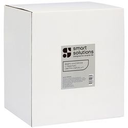 Ведро мусорное с педалью, светло-серое, 6 л