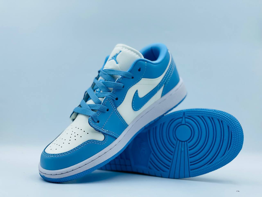 Кроссовки Nike Air Jordan 1 Low UNC Sneakers Blue