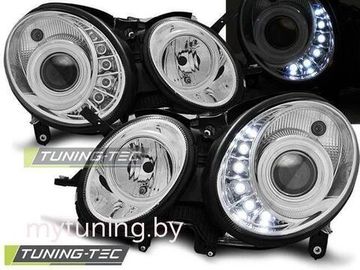 Фары передние XENON CHROME для MERCEDES W211 E-KLASA 03.02-04.06