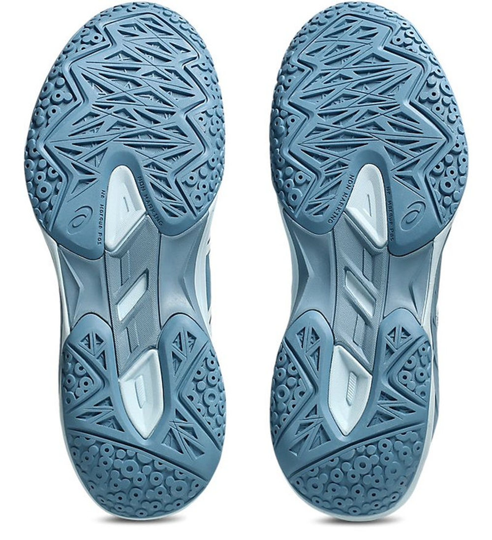 Детские теннисные кроссовки Asics Gel-Powerbreak GS - saba blue/white