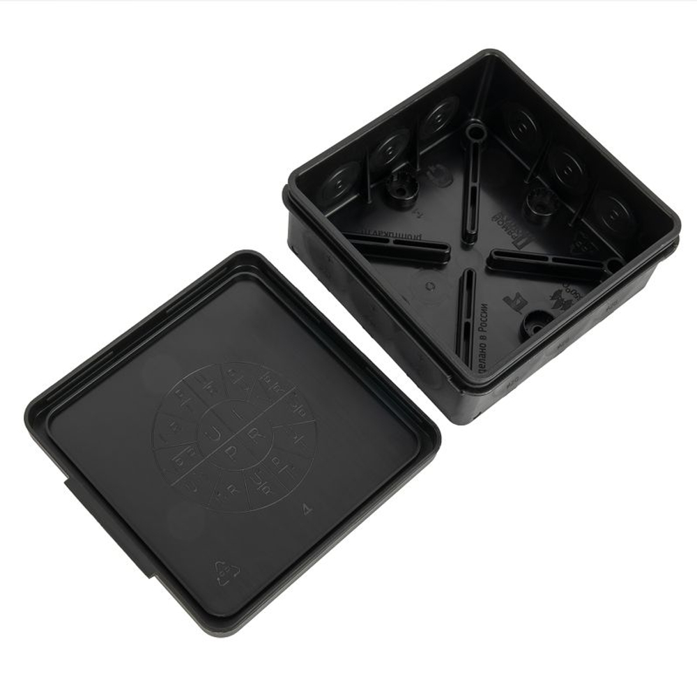 Коробка распределительная накладная Промрукав 100х100х40 мм