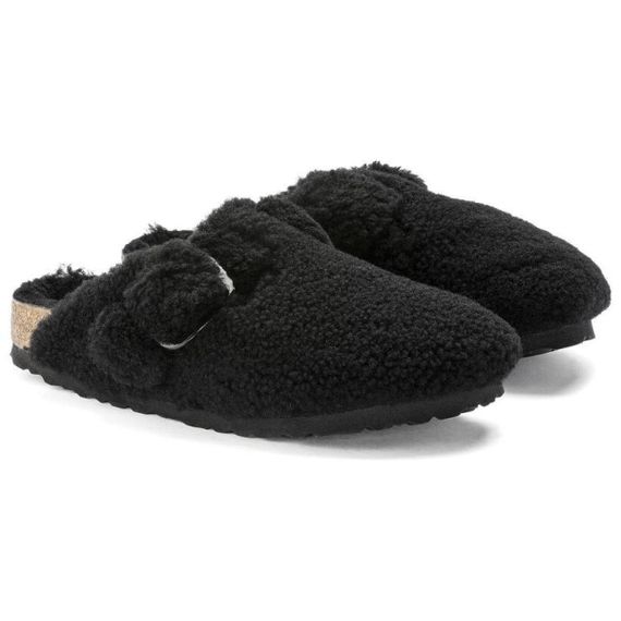 Биркеншток Домашние тапочки Черные женские