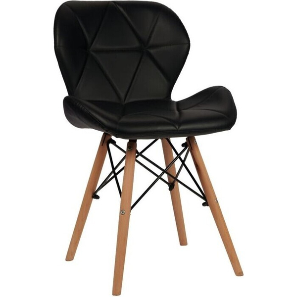 Стул  Turin в стиле Eames черный