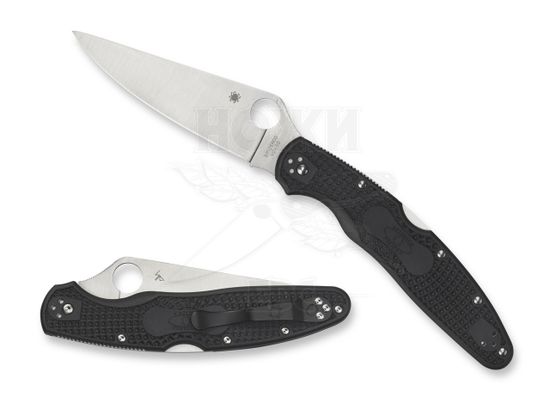 Складной нож Spyderco Police 4 C07PBK4 c клинком из стали VG-10, рукоять FRN