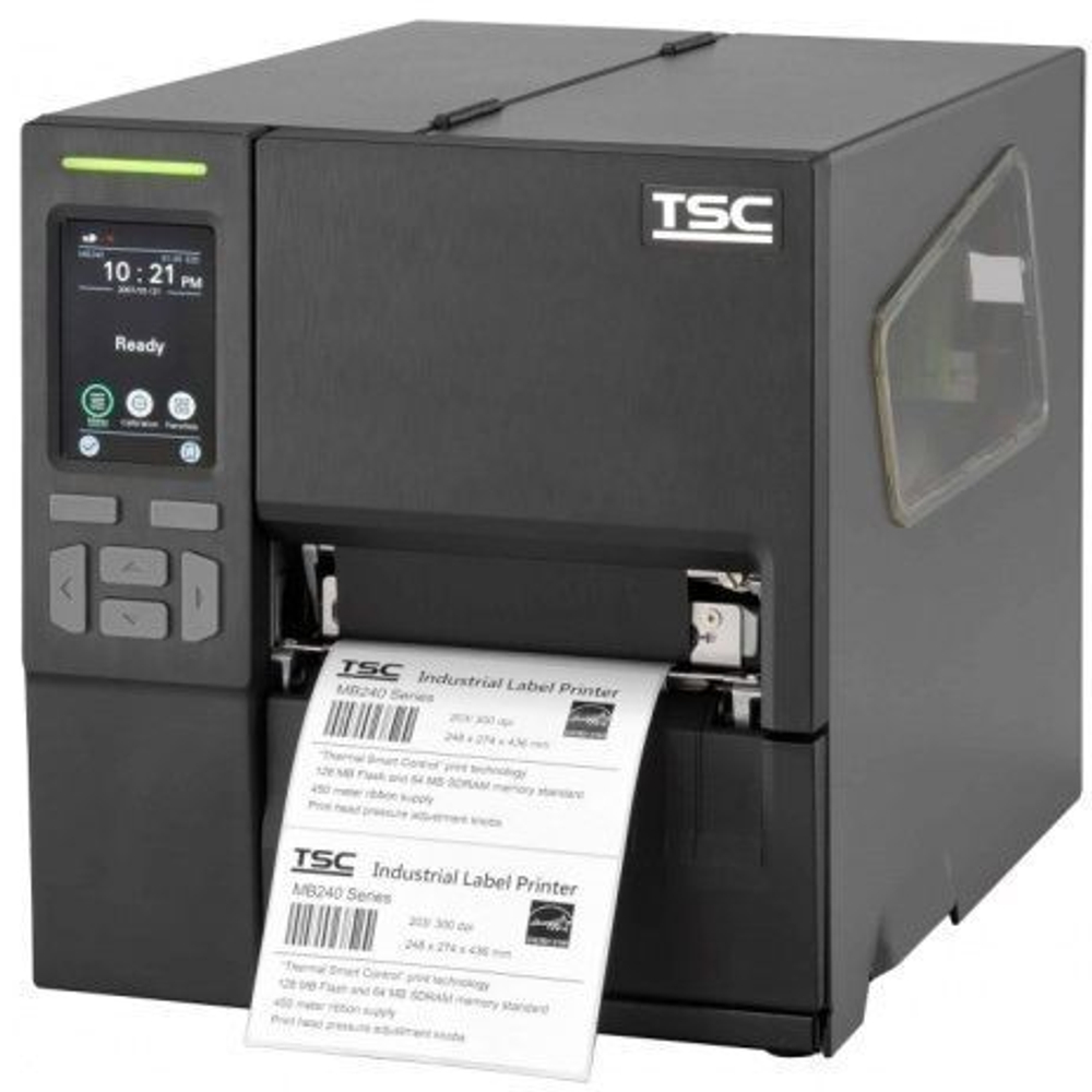 Термотрансферный принтер TSC MB340T SU Ethernet, USB-Host, RTC (99-068A002-1202) черный