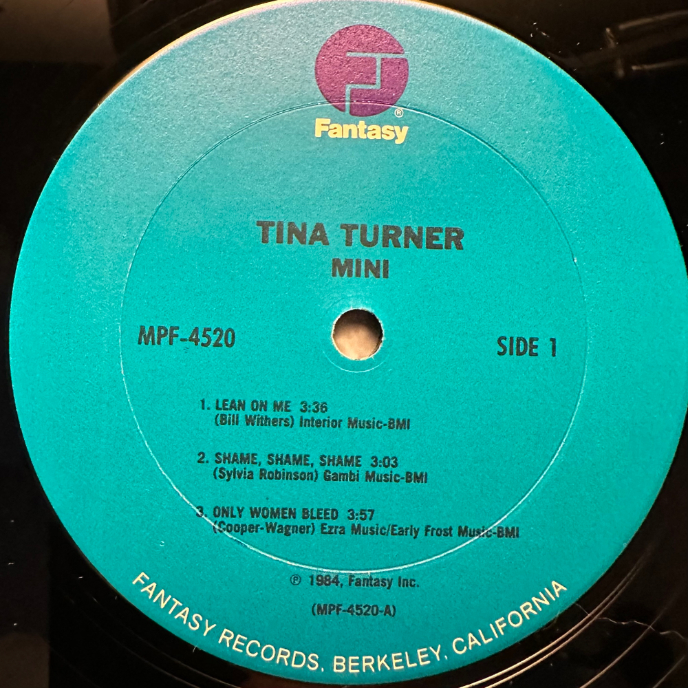 Tina Turner - Mini (США 1984г.)