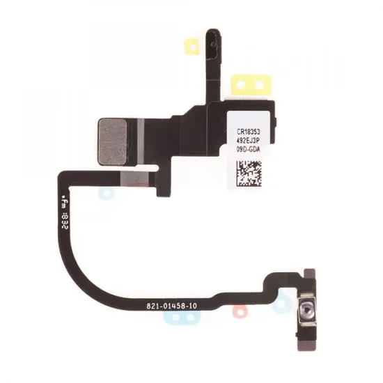 Шлейф для iPhone Xs/Xs Max на кнопку включения/микрофон
