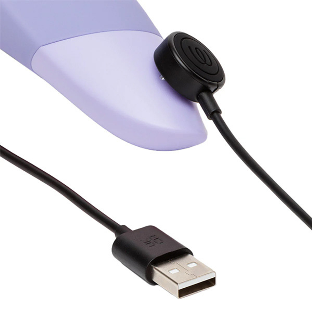 Сиреневый бесконтактный клиторальный вибростимулятор Womanizer Enhance Lilac WZSN1SG3