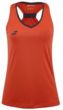 Топ теннисный Babolat Play Tank Top Woman - fiesta red