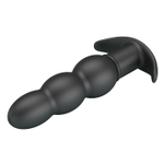 Черный анальный вибростимулятор Aeaeas - 11 см. (Цвет: черный)