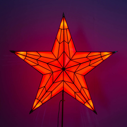 Световая макушка- навершие «Рубиновая звезда»