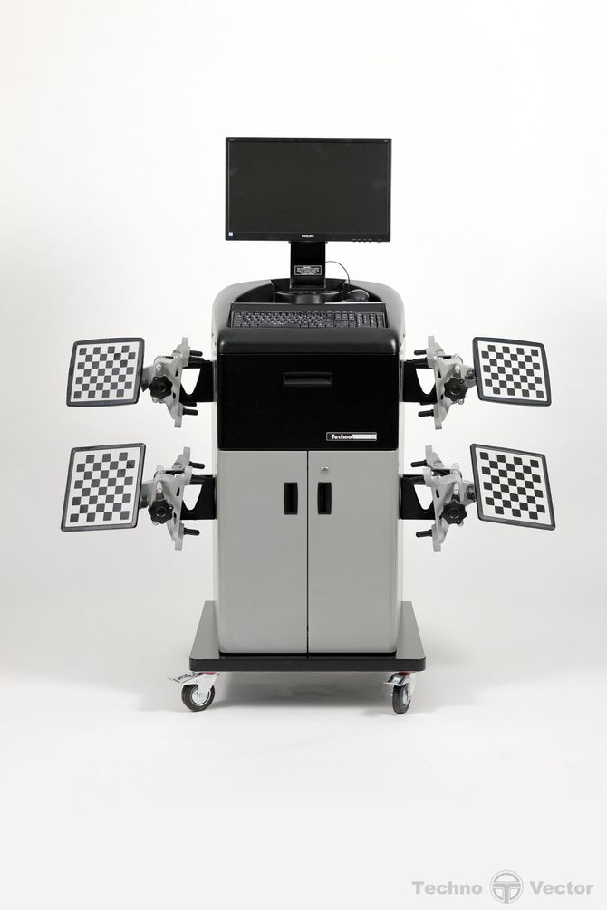 ТехноВектор (T 7202 KAS) стенд сход-развал 3D