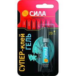 Супер-клей СИЛА SGBL1-3 гель 3 г блистер | Клеи бытовые и универсальные