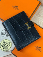 Кошелек Hermes из кожи крокодила