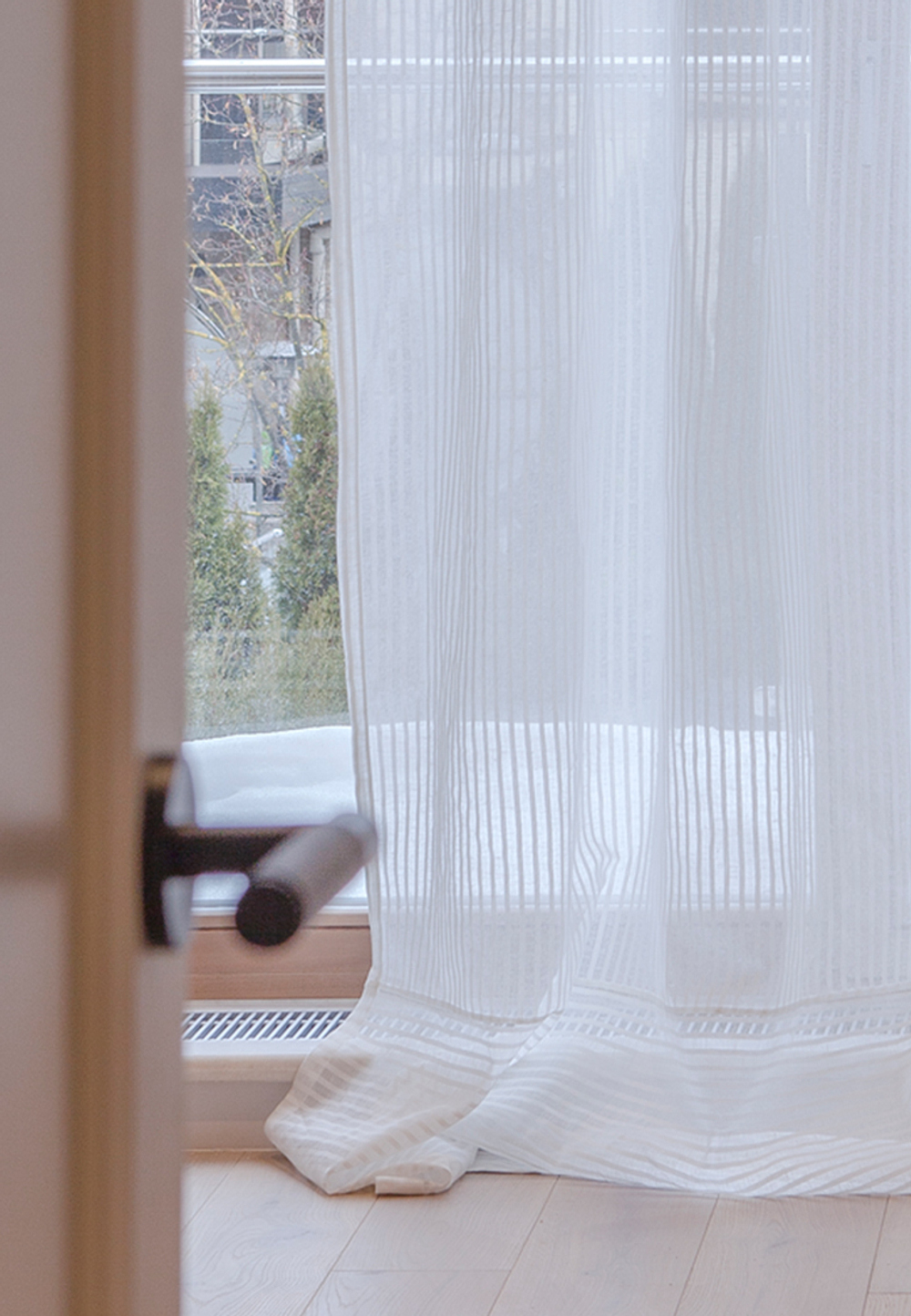 Штора на ленте 245x310см Luxberry Фьюжн белая