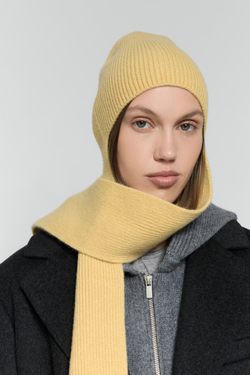 Шапка-шарф из мериноса