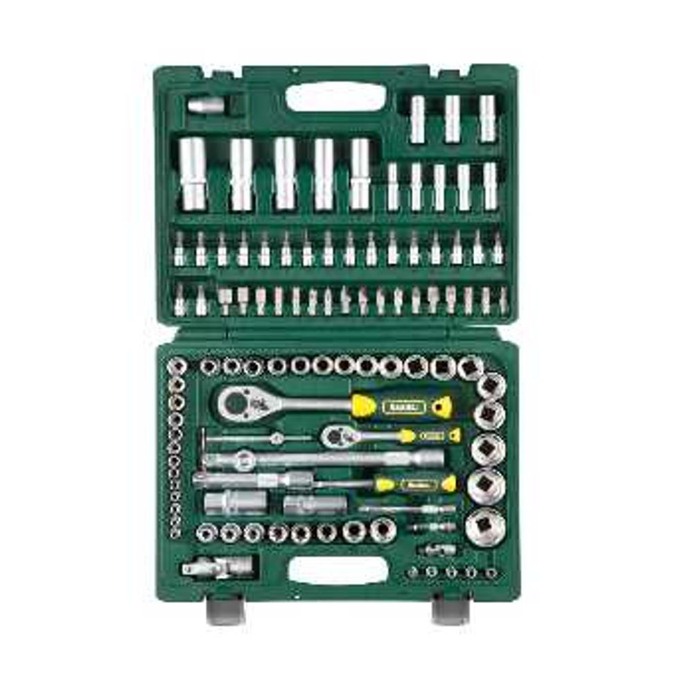 Набор торцовых головок 1/2-1/4", 108 предметов KRAFTOOL, 27888-H108_z02