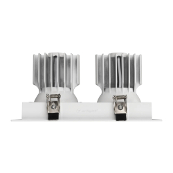 Светильник MS-VORTEX-BUILT-S210x117-2x20W Warm3000 (WH-WH, 20 deg, 230V) (Arlight, IP20 Металл, 5 лет) 057762