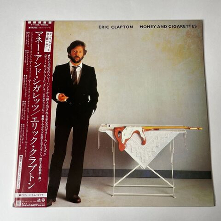 Винтажная виниловая пластинка LP Eric Clapton Money And Cigarettes (Japan 1983) (Obi)