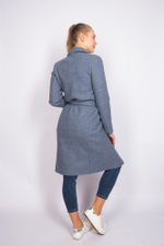 Удлиненное кашемировое пальто женское оптом