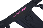 Универсальные черные трусики для страпонов Lovense Lapis Harness Black LE-50