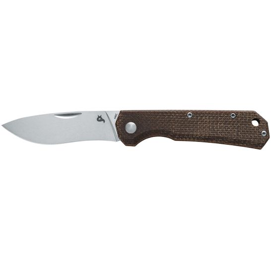 Складной нож FOX knives BF-748 MIB CIOL c клинком из стали 440C, рукоять микарта