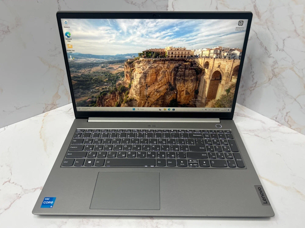 Ноутбук Lenovo ThinkBook 15 Gen 2 (20VE0055RU) 15.6"/Intel Core i5-1135G7/RAM 8GB/SSD 256/Intel Iris Xe Graphics/1920*1080/IPS/DOS/Подсветка кл-ры: LED/Сервый. Состояние: B1