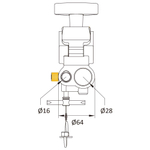 Зажим Kupo KCP-844 TV Coupler Silver