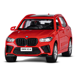 Модель 1:43 BMW X5M, красный, инерция, откр. двери