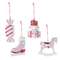 Набор ёлочных украшений pink fairytale из коллекции new year essential