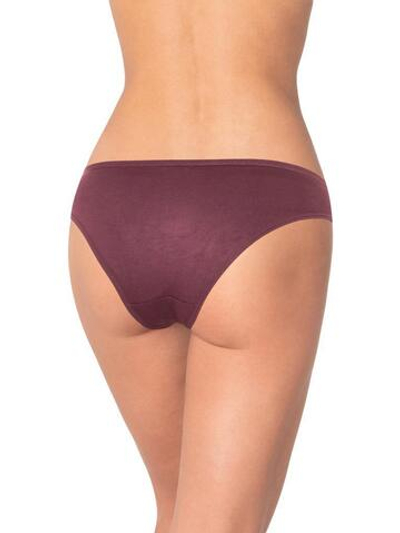 Трусики-слипы с ажурными вставками по бокам (Размер: L) (Цвет: фиолетовый)