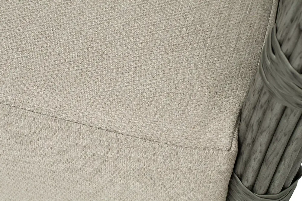 "Валенсия" кресло из искусственного ротанга, цвет серый