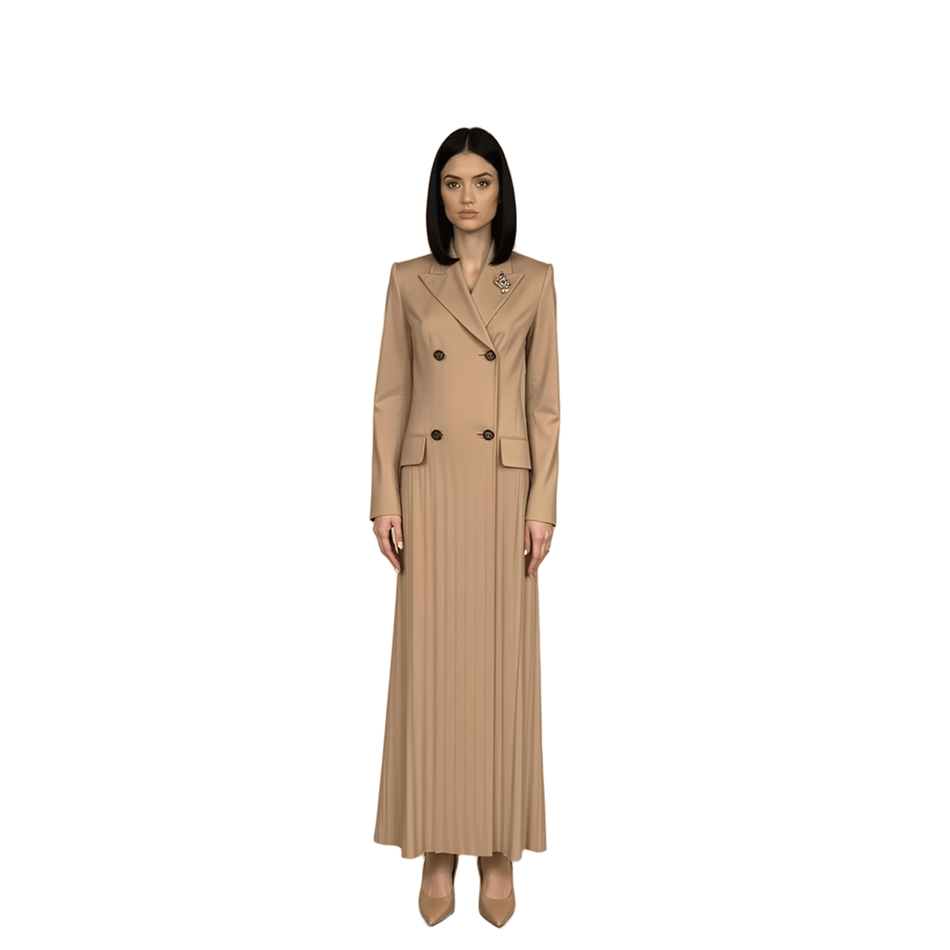 Вечернее платье из шерсти Max Mara SportMax