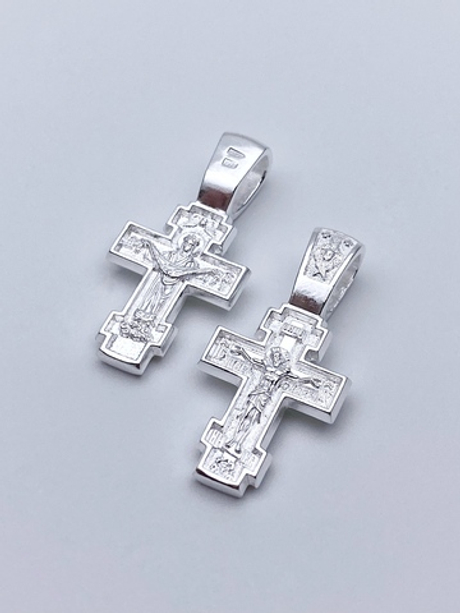 Крест из серебра/Покров ПБ