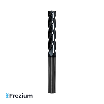 Концевая твердосплавная фреза по металлу "Kris" (10x10x50x100 Z4; K4EPXLF 100C; 575 614)