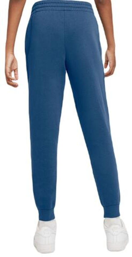 Детские теннисные брюки Nike Kids Club Fleece Jogger - court blue/white - Blue