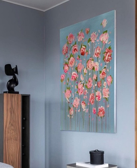Кейс "Цветочная абстракция" - Картины на заказ от Анастасии Бореаль