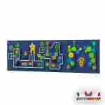 Интерактивная стена «Робомеханика», с подвижными шестерёнками