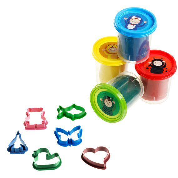 Xəmir lepka üçün Qamma Малыш 4 rəng 180q