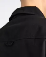 Рубашка Kuzma Оверширт Начало Твил Черная