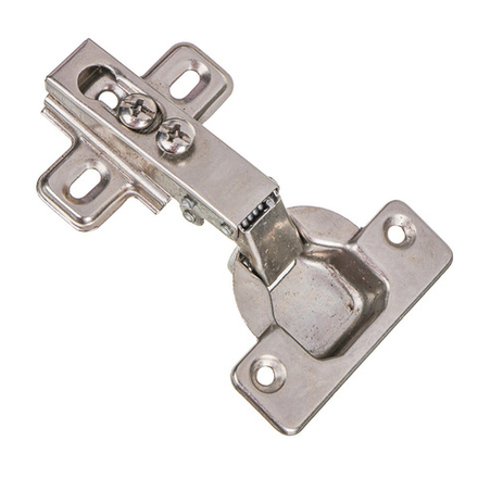 ЕРМАК Петля мебельная "Лягушка", 43гр, сталь, хром, металл (Шт)